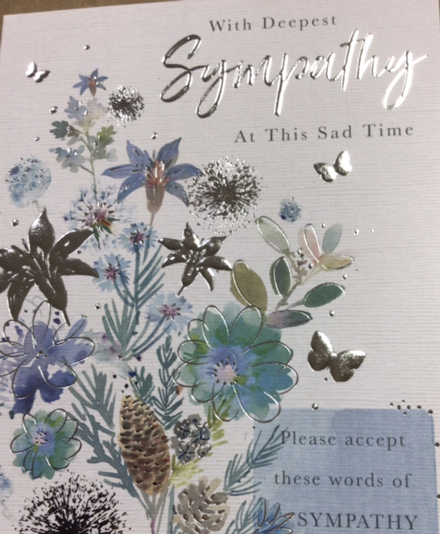 Sympathy At This Sad Time. WW