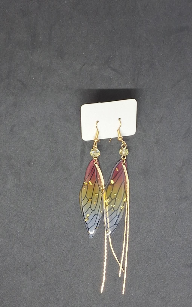 Boucles d'oreilles féerique 