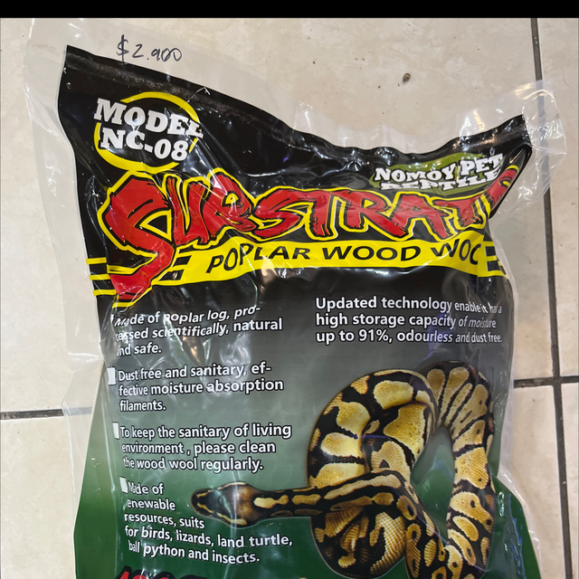 Sustrato Madera para Exóticos 