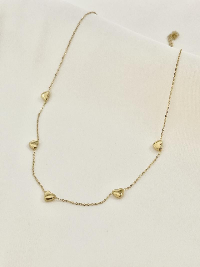 Collier acier Cœurina