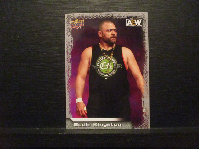 Eddie Kingston - All Elite AEW Original Upper Deck Trading Card #47