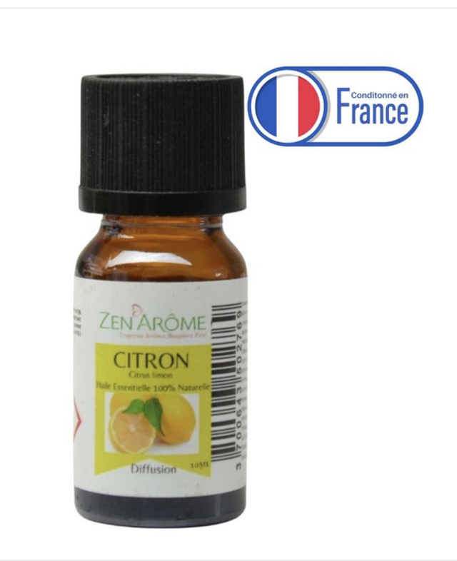 Huile Essentielle - Citron - 10 ml – Utilisation pour la Diffusion 
