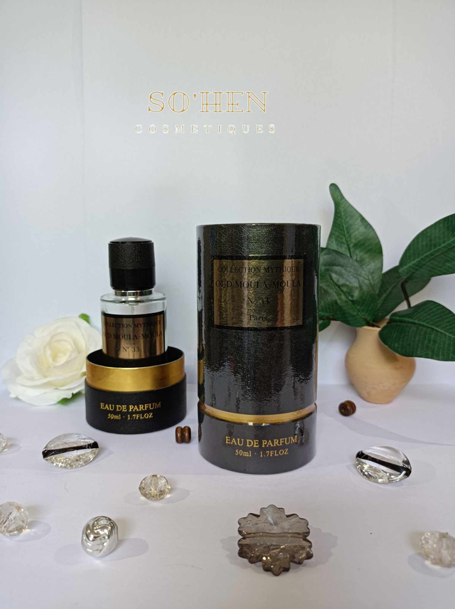  Eau de Parfum Mixte “Oud Moula Moula” . Collection Mythique, 50ml