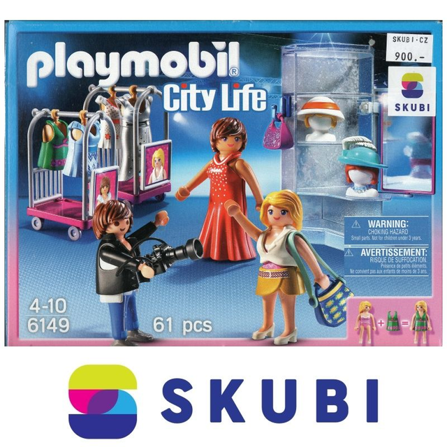 Playmobil City Life 6149 - Focení nové kolekce / Módní přehlídka / Castingová Show