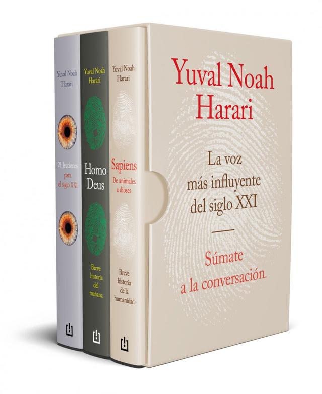 Estuche Yuval Noah Harari: Sapiens - 21 lecciones para el Siglo XXI - Homo Deus - Yuval Noah Harari