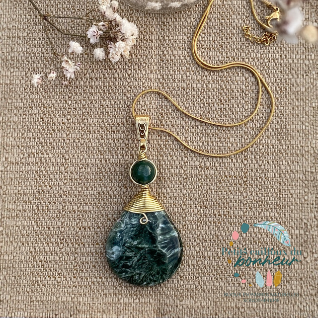 Collier en Seraphinite