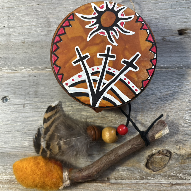 Mini Shamandrum -Kuu ja Aurinko 