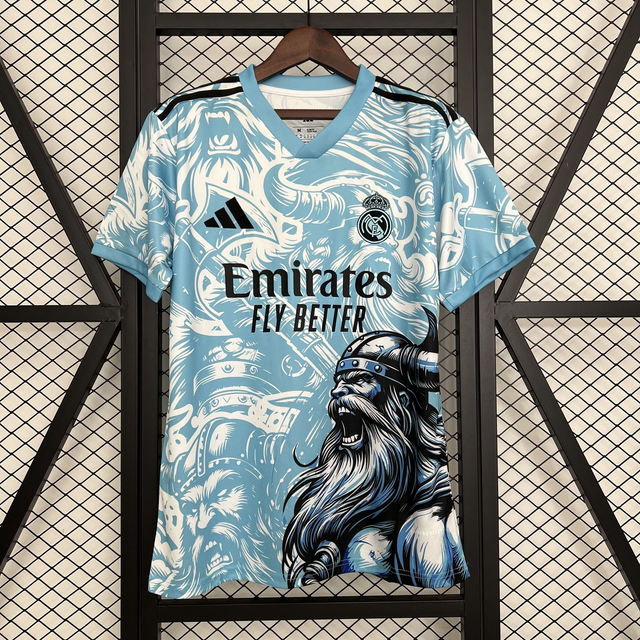 Camiseta Real Madrid EDICIÓN ESPECIAL (Azul Claro) 25-26 