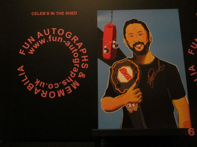 Kevin 'Green Machine' Greenwood Limited Edition Signed A4 Comic Style Drawing Print (6)