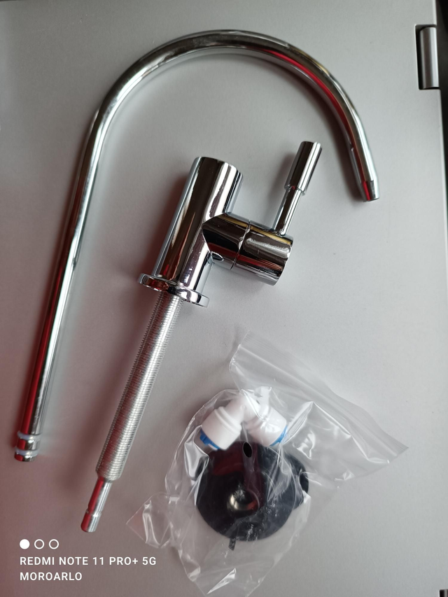 Rubinetto per depuratore acqua, osmosi inversa 