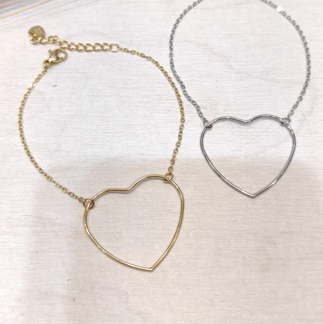 Bracelet cœur 