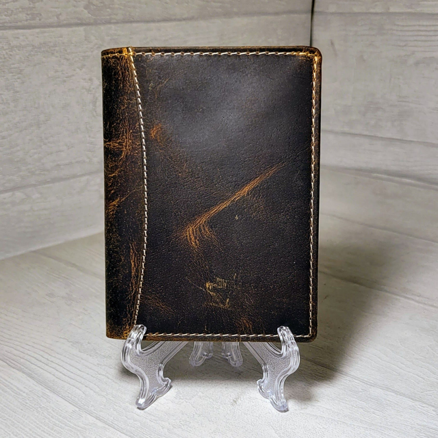 Geldbörse Hochkant Naturleder