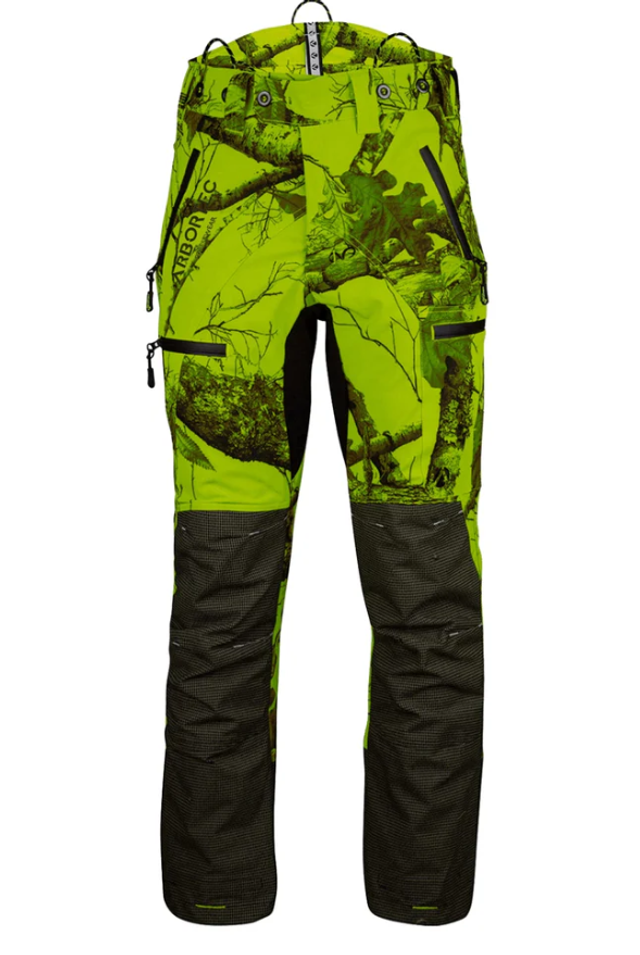 AT4060 - Breatheflex Pro Realtree Schnittschutzhose Design A/Klasse 1 - Lime 