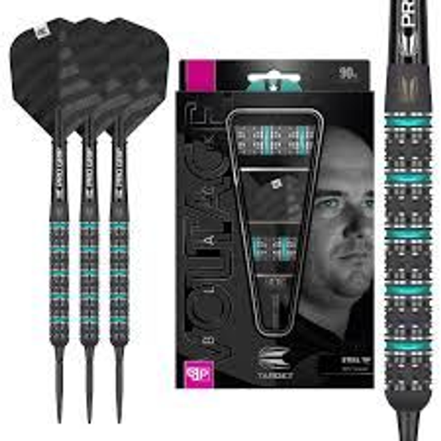 Target Rob Cross Voltage Black Edition 90% Tungsten Steel Tip Darts