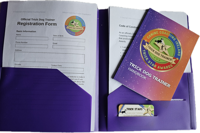 Official Trick Dog Trainer - Application pack