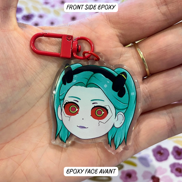 Porte-clés Cyberpunk | Rebecca