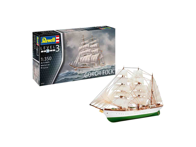 gorch fock revell 05432 1/350
