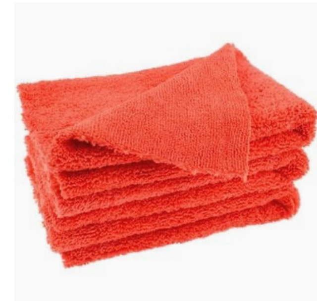 Microvezeldoek Waxy rood