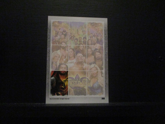 WrestleMania Slam Attax Live Original Trading Card #386