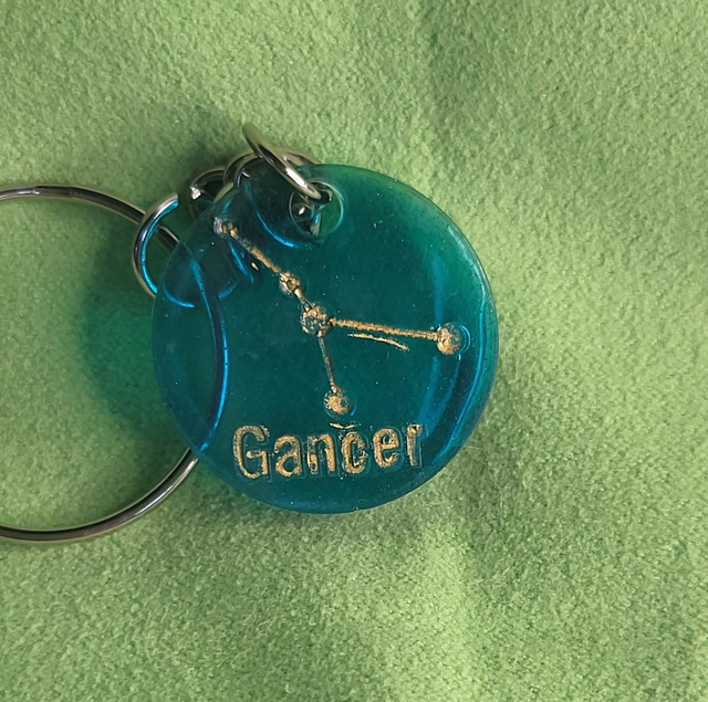 Porte clef cancer