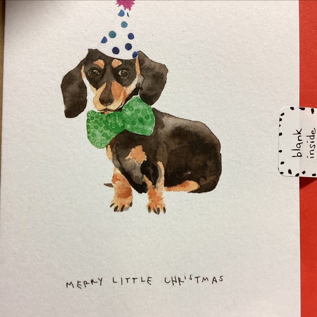 Christmas Blank Inside Merry Little Christmas BI 