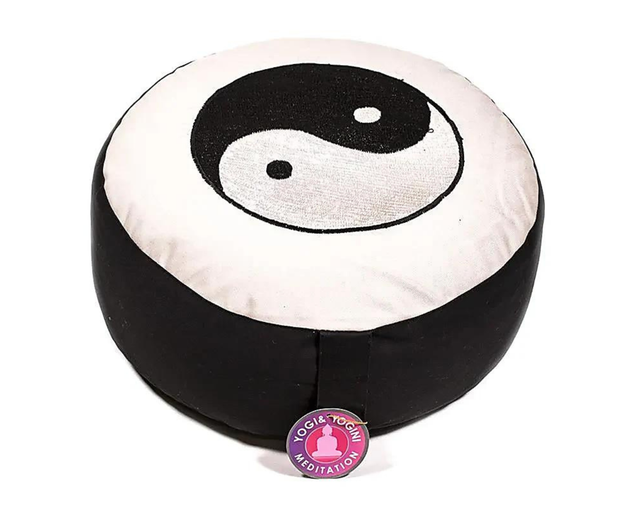 Coussin de méditation yin&yang