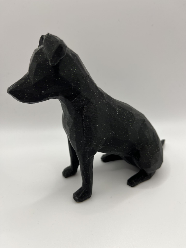 Jack Russell - Poly Statue