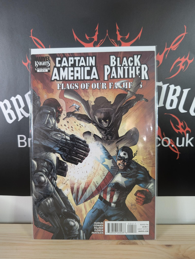 Captain America Black Panther Flags Of Our Fathers #4 2010