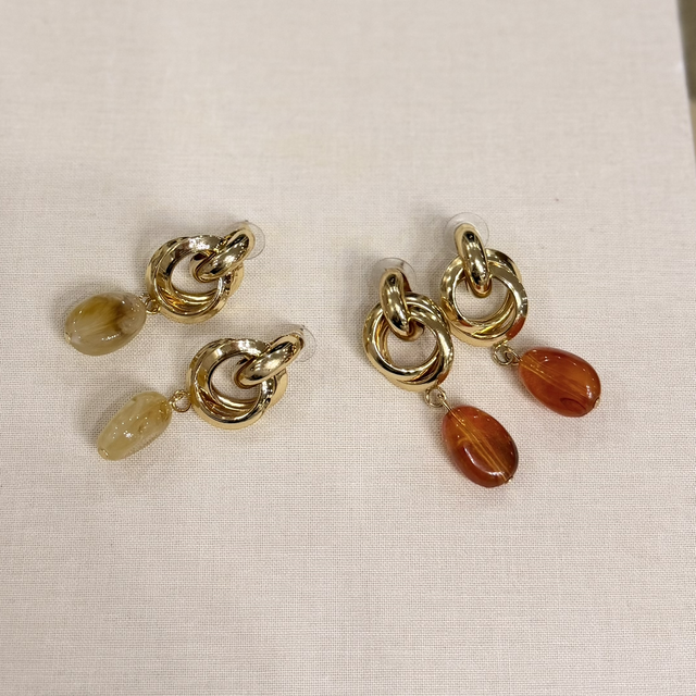 Boucles d’oreilles gouttes 