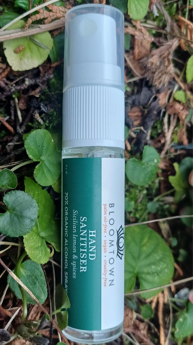 Organic Hand Sanitiser Spray