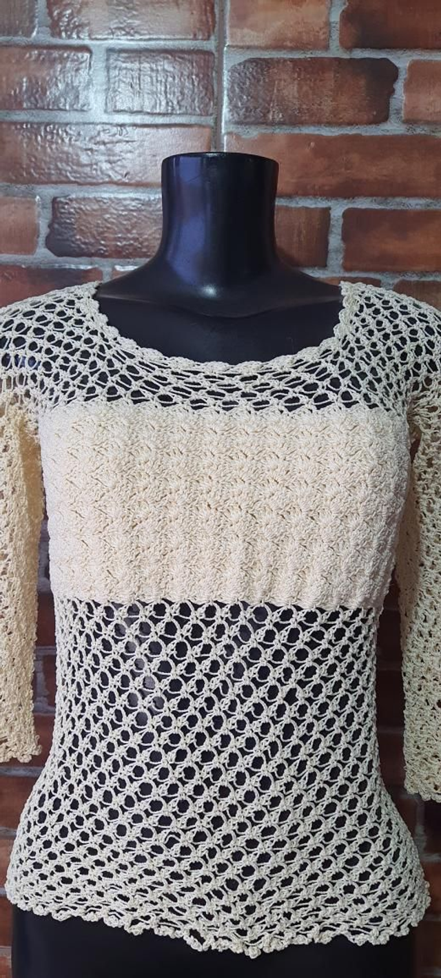 Blusa De Croche, T/P