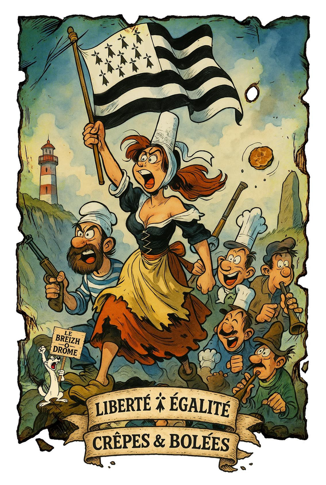 Liberté, égalité, crêpes & bolées