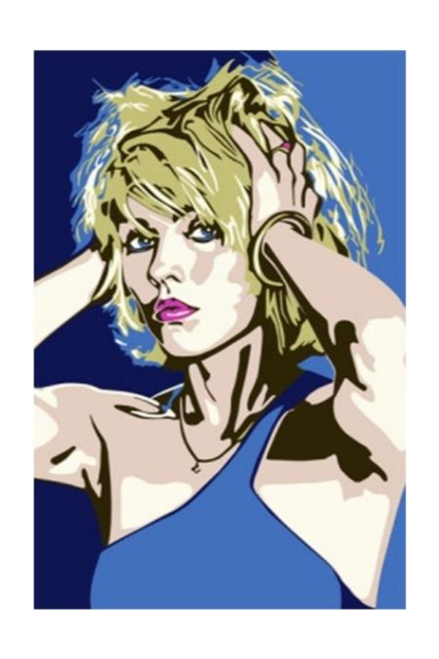 Blondie 80s Music Art Print