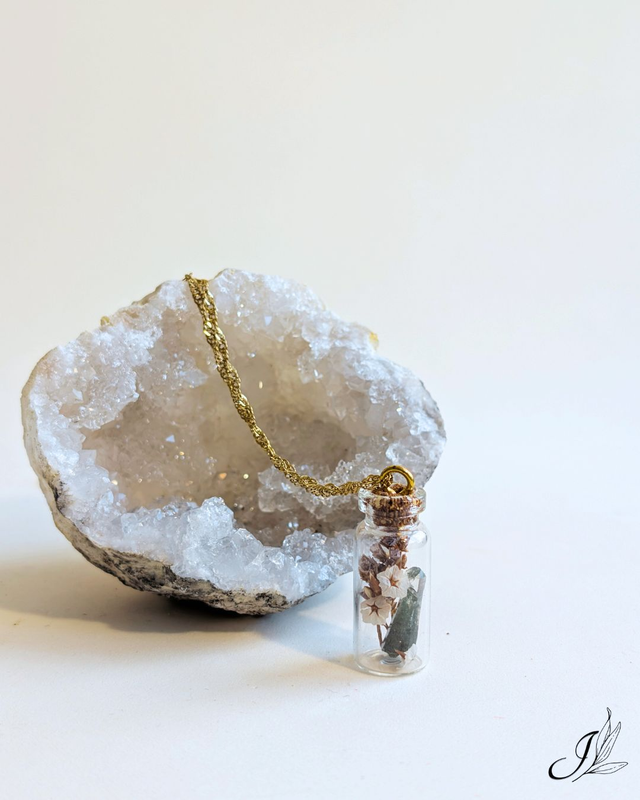 Jardim Encantado - Fio Quartzo Prásio