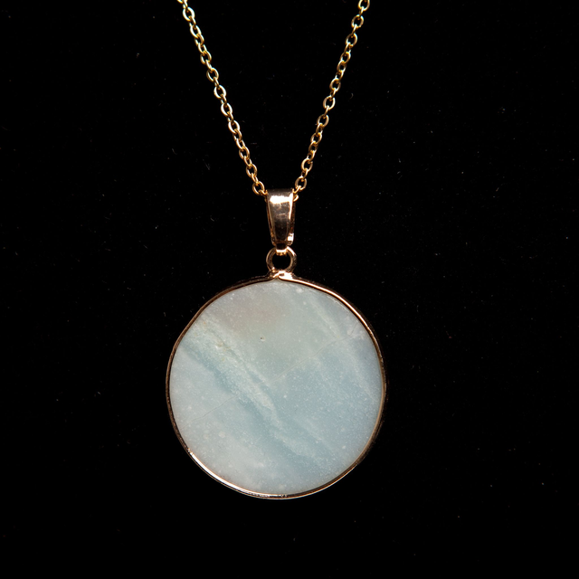 Pendentif amazonite (2 modèles)