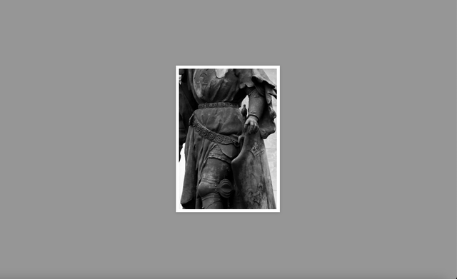 "Sculpture buste" carte postale