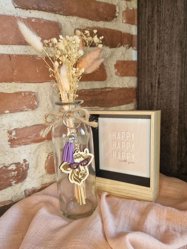 Porte clés animaux rigolos - Vache