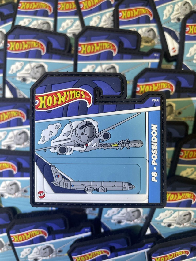P8 Hot Wheels Patch 