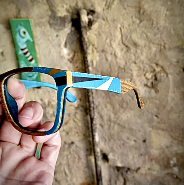 Painted Wooden/carbonfiber