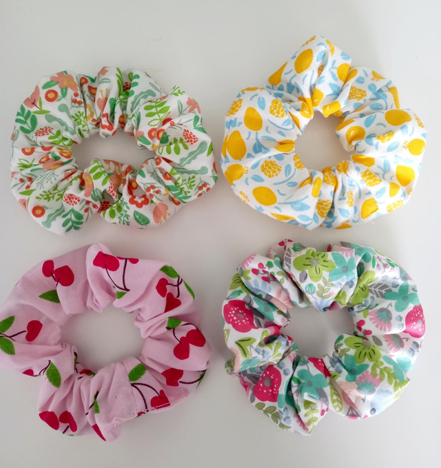 Spring Scrunchies 