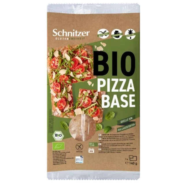 Pizza Base SinGluten Eco 140g Schnitzer