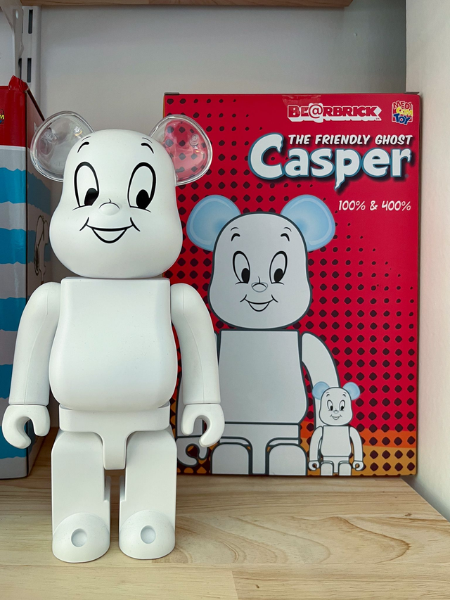 Bearbrick 400% + 100% - Casper