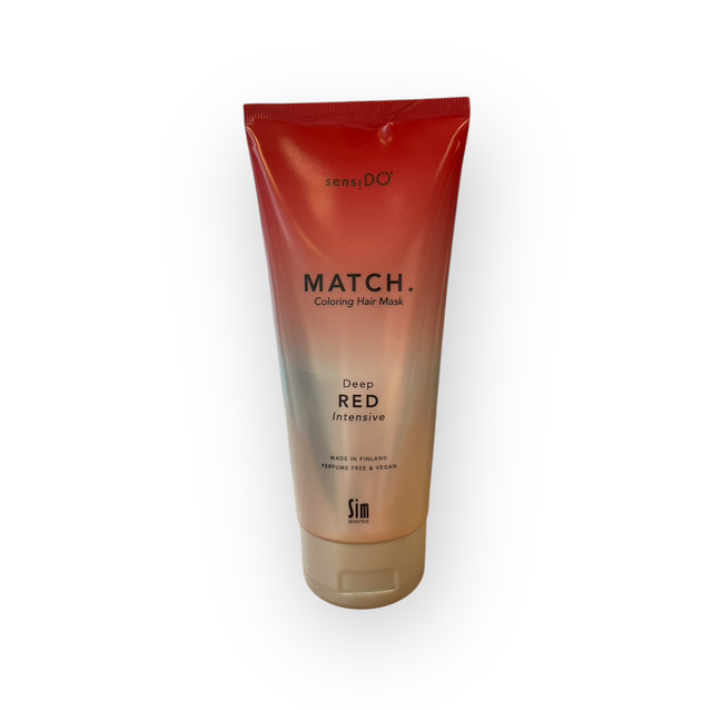 Sim MATCH Deep red intensive coloring hair mask hiusnaamio 200ml