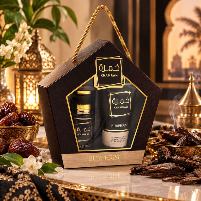 Coffret Parfum Pièces – Brume Parfumée & Lotion Parfumée 88 ml – Notes Épicées, Vanillées et Ambrées