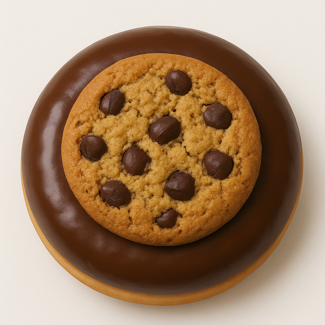 Donut Nutella Cookie