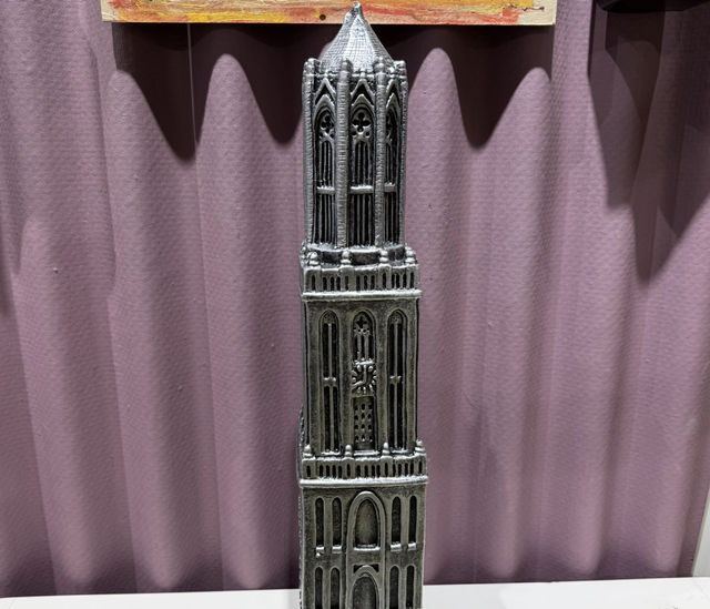 Domtoren - steen 60 cm (kleur zilver)