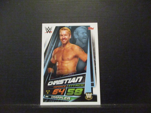 Christian - W Legends Slam Attax Universe Original Trading Card #188