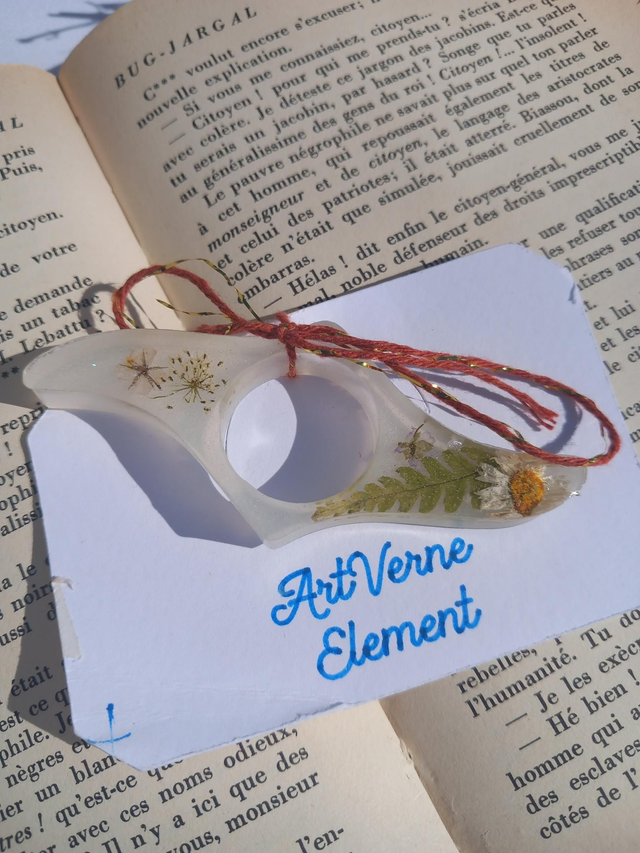 Bague de lecture forêt enchantée 