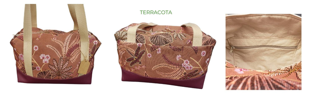 Sac à main - Tissu jacquard - Divers motifs