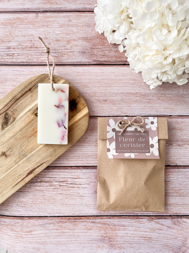 Suspension parfumée - Fleur de coton